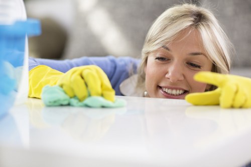 Detailed kitchen turnover cleaning for an Airbnb in Barnes