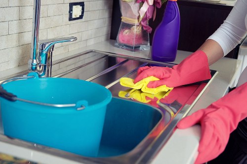 Professional stain treatment in a Barnes flat or office