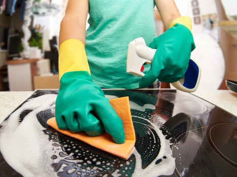 Local Barnes office cleaner maintaining shared business spaces and meeting rooms
